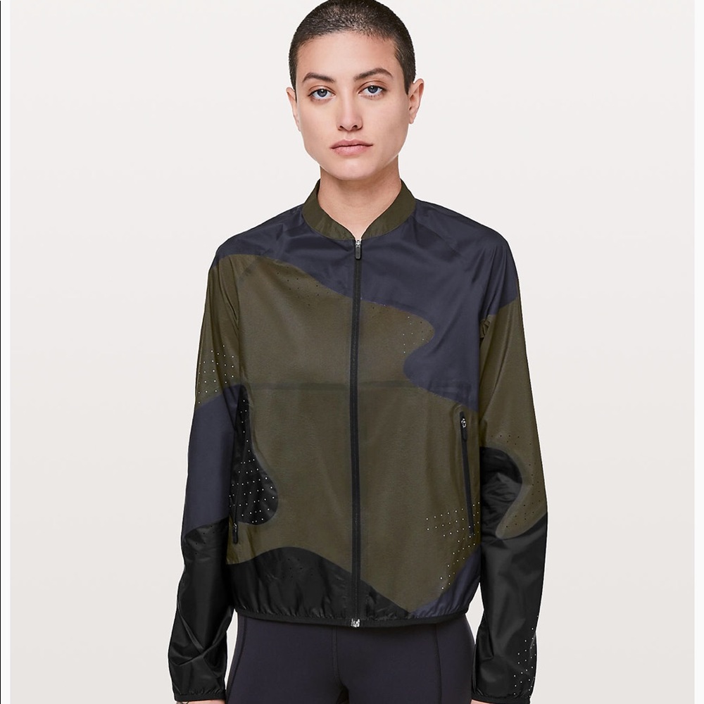 Limited edition Lululemon patch game jacket